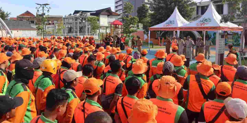 3.080 Petugas Kebersihan akan Bikin Kinclong Jakarta saat Libur Lebaran