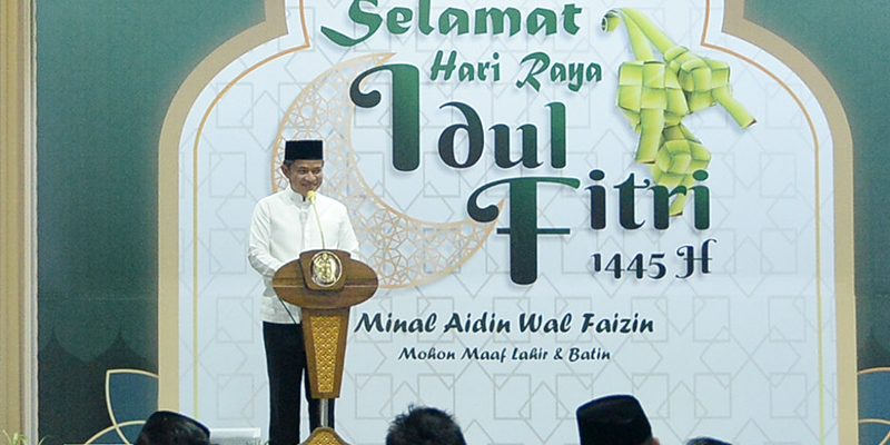 1 Syawal Jatuh pada 10 April 2024, Pj Gubernur Sumut: Mari Sambut Idulfitri dengan Ceria