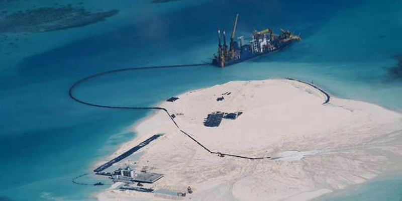 Tiongkok Serukan Penghancuran Terumbu Karang di Laut China Selatan