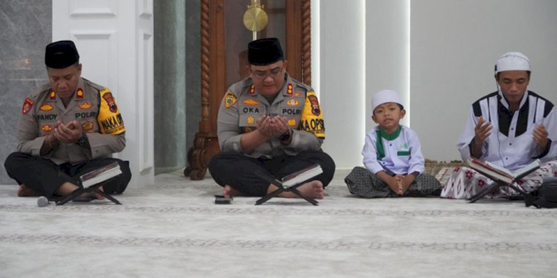 Polres Semarang Memulai Operasi Ketupat dengan Khataman Al Quran