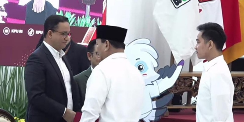 Kehadiran Amin di KPU Melegitimasi Kemenangan Prabowo-Gibran