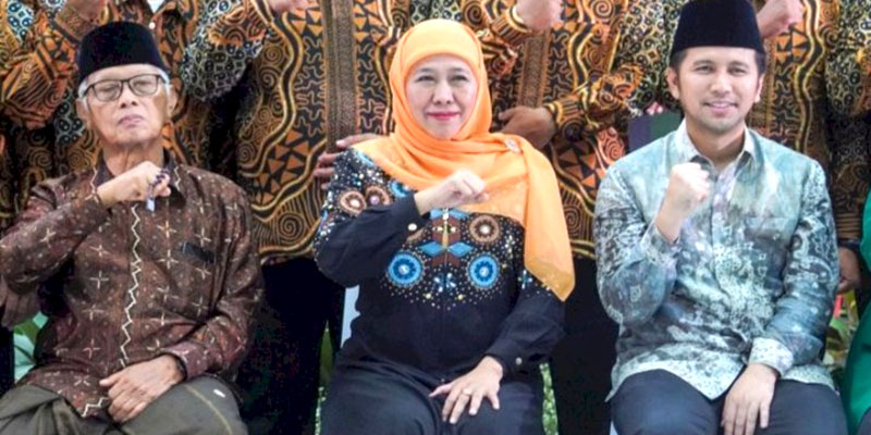 Khofifah Ngaku Nyaman Berpasangan dengan Emil Dardak pada Pilgub Jatim 2024