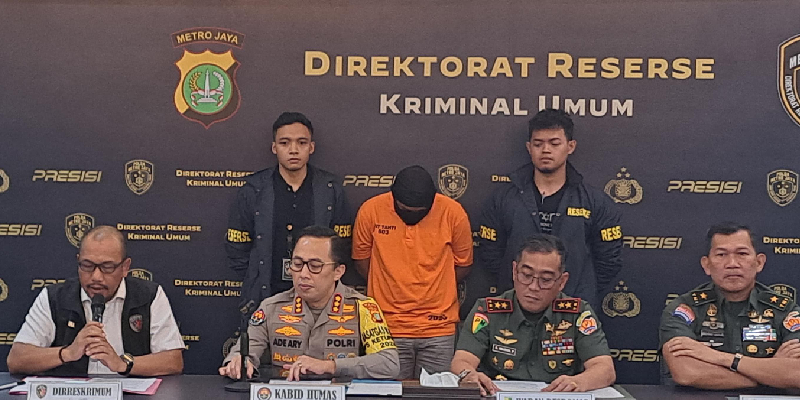Polisi Tangkap Pelaku Pembunuhan Anggota TNI di Bekasi