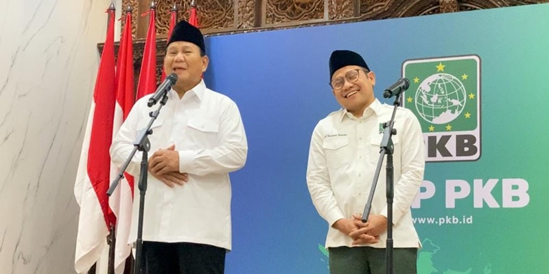 Keakraban Prabowo-Cak Imin