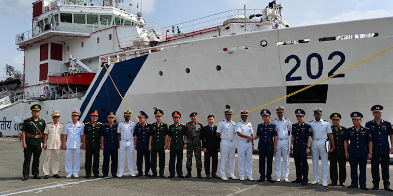 Kapal Pengendali Polusi India Kunjungi Vietnam