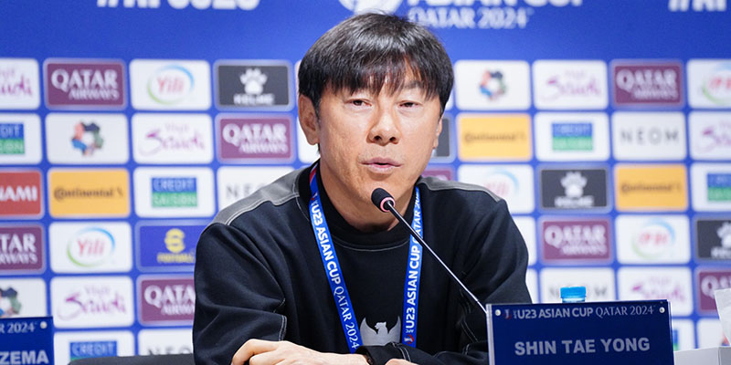 Shin Tae-yong Optimistis Garuda Muda Raih Poin pada Laga Perdana Piala Asia U-23