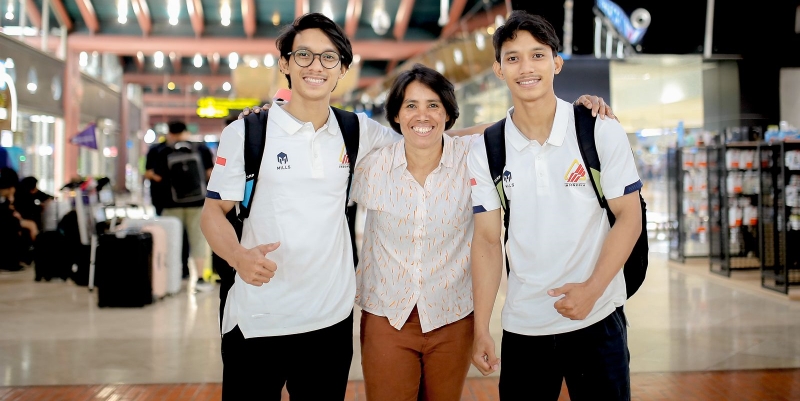 Atlet Kembar Panjat Tebing Indonesia Jaga Asa Tiket Olimpiade Paris