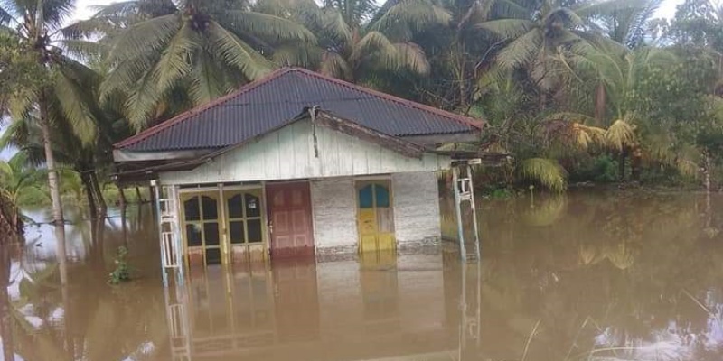 Hujan Lebat, 606 Rumah di Maluku Tengah Kebanjiran