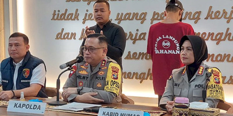 Penjelasan Kapolda Lampung Terkait Penembakan di Mapolda