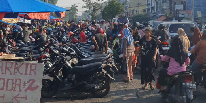 Penggratisan Lokasi Parkir Konvensional Rawan Munculkan Percekcokan di Medan