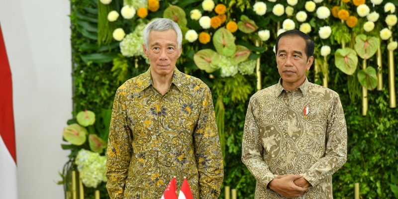 Bertemu Jokowi, PM Lee Apresiasi Peran Indonesia di Kawasan