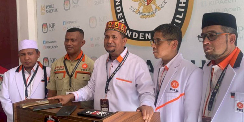 PKS Tawarkan Nasir Djamil Pendamping Mualem pada Pilgub Aceh 2024