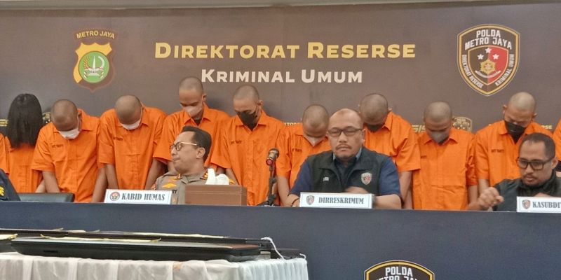 Polda Metro Jaya Bongkar Kasus Judi Online, Pelaku Terancam 20 Tahun Penjara