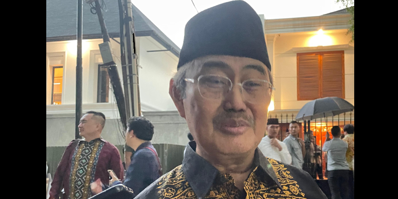 Silaturahmi ke Rumah Prabowo, Jimly Asshiddiqie Pastikan Tak Bahas Soal MK