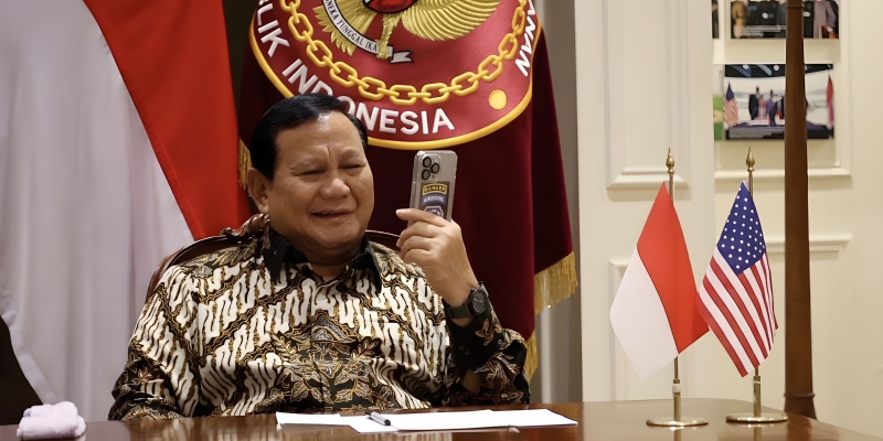 Prabowo Ditelepon Menhan AS, Dapat Ucapan Selamat Menang Pilpres