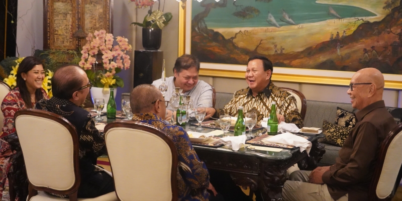 Prabowo Lebih Nyaman Bersama Golkar Dibanding Jokowi