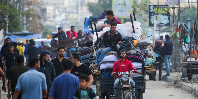 Israel Pindahkan 300.000 Ribu Warga Palestina dari Rafah Timur