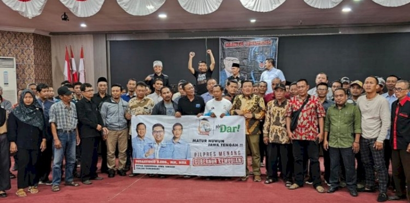 Orang Dekat Prabowo, Puluhan Tokoh Kendal Deklarasi Dukung Sudaryono