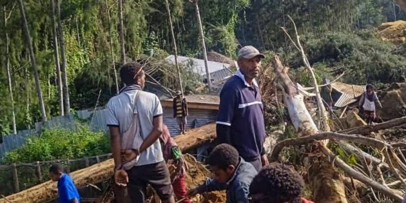 Korban Tewas Tanah Longsor di Papua Nugini Bertambah Jadi 300 Orang