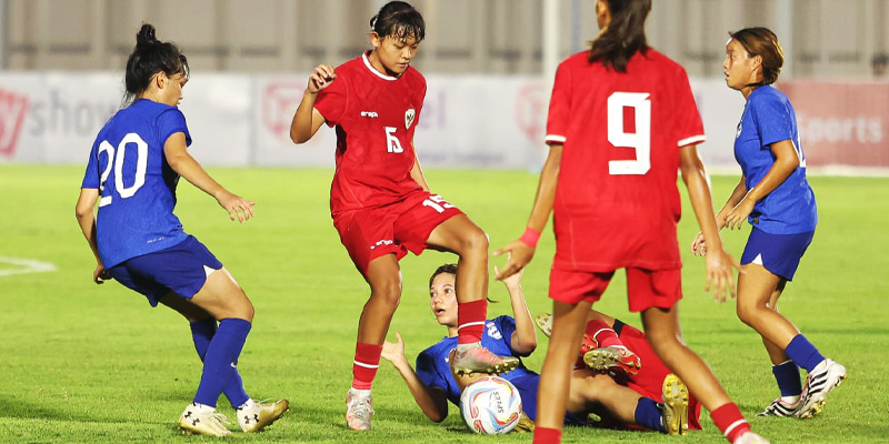 Timnas Sepakbola Wanita Indonesia Gulung Singapura 5-1