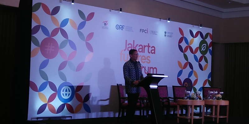 Hadiri Jakarta Future Forum, Sandiaga Uno Paparkan Peluang Kolaborasi Pariwisata India dan Indonesia