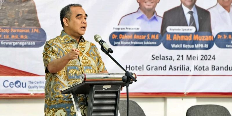 Ahmad Muzani: Pragmatisme Adalah Tantangan Bangsa Indonesia