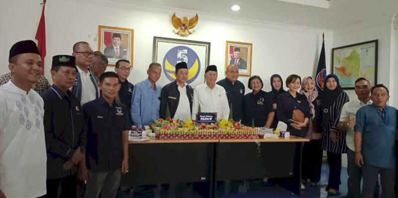 Herman HN Didoakan Kader Nasdem Menang Pilgub Lampung 2024
