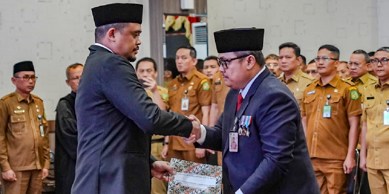 Topan OB Ginting jadi Pj Sekda Kota Medan