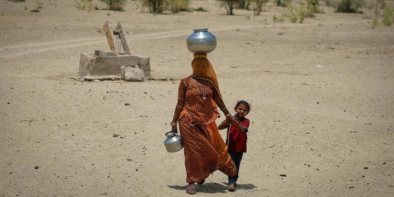 Cuaca Panas Bunuh Sembilan Warga Rajasthan India