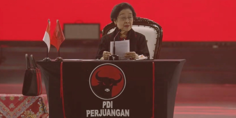 Hari Kedua Rakernas, Megawati Beri Pengarahan Tertutup