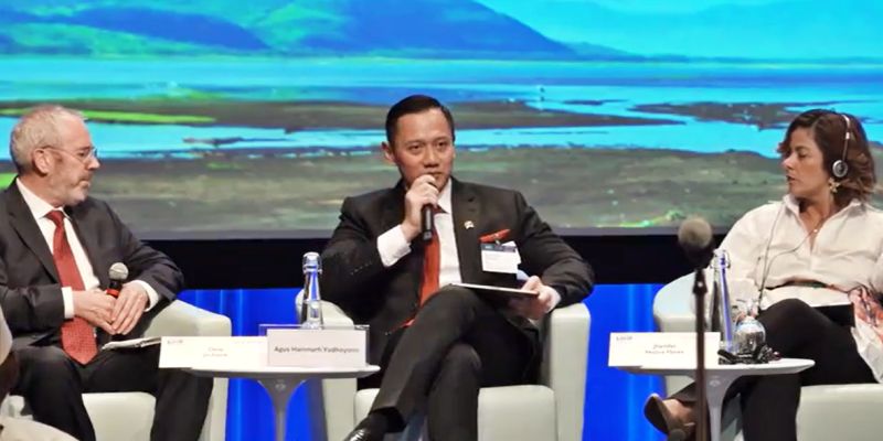 Di Forum Bank Dunia, AHY Ceritakan Reforma Agraria Presiden Jokowi