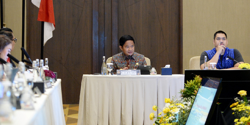 Rapat Bersama Menpora, Pj Gubernur Sumut: Progres PON Sesuai Jadwal
