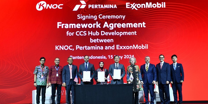 Gandeng KNOC dan ExxonMobil, Pertamina Kembangkan CCS di Indonesia