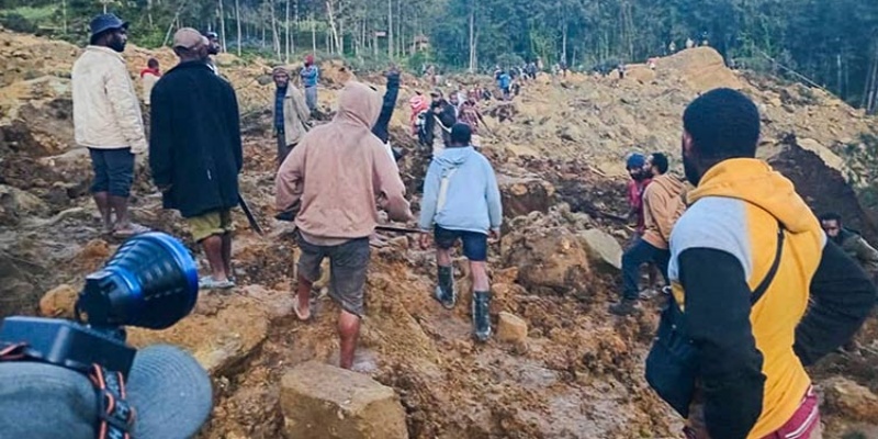 Indonesia Berduka atas Musibah Tanah Longsor di Papua Nugini