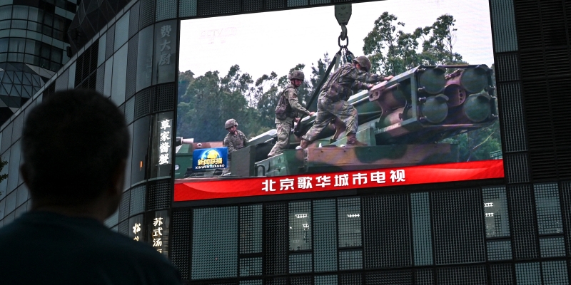 Militer China Akhiri Latihan Perang di Sekitar Taiwan