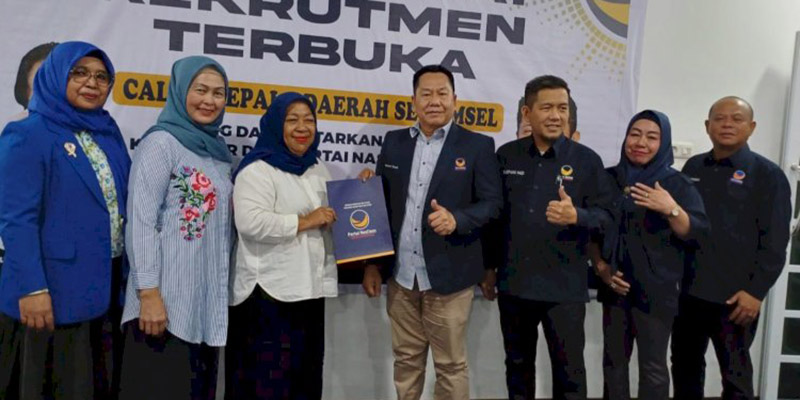 Serius Maju Pilwalkot Palembang, Rasyid Rajasa Minta Dukungan PKB-Nasdem