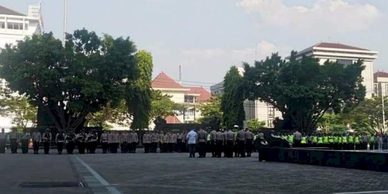 1.300 Polisi Kawal May Day di Semarang
