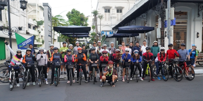 PLN Icon Plus Gerakkan Green Tourism di Cycling De Jabar