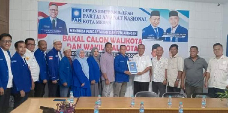 Setelah PDIP dan Nasdem, Akhyar Nasution Mendaftar ke PAN Medan