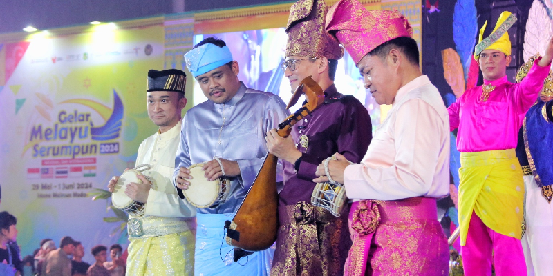 Diikuti Sejumlah Negara, Gelar Melayu Serumpun Dibuka di Istana Maimun Medan
