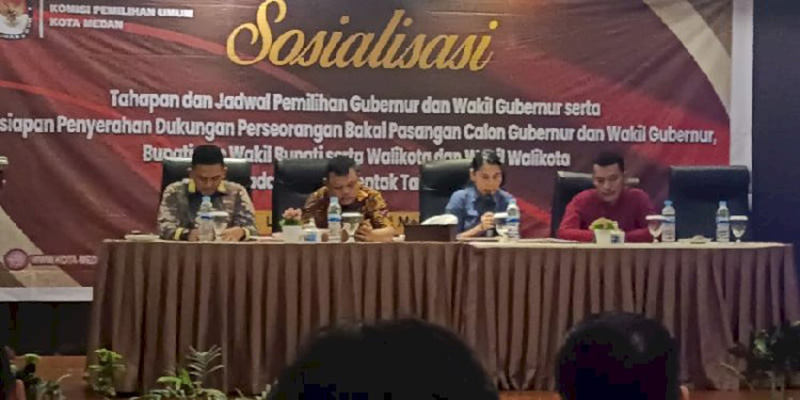 KPU Medan Tunda Penetapan Calon Terpilih Pileg 2024