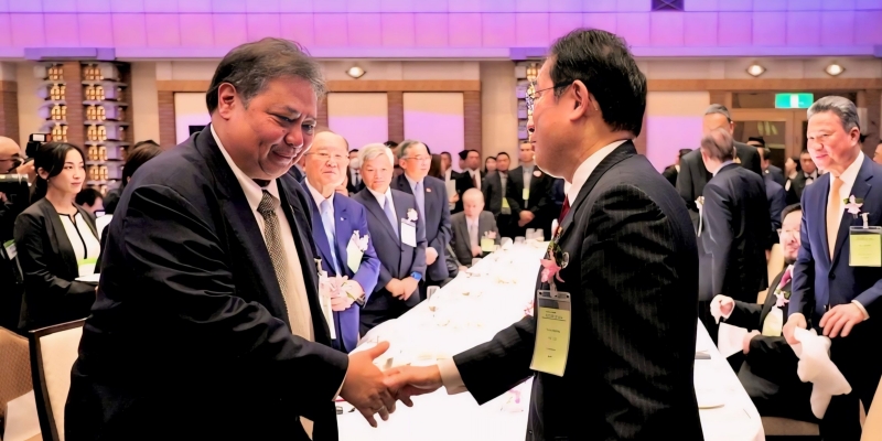 Airlangga Tegaskan Indonesia-Jepang Komitmen Dorong AZEC