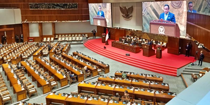 284 Anggota Dewan Bolos Rapat Paripurna Pembukaan Masa Sidang V