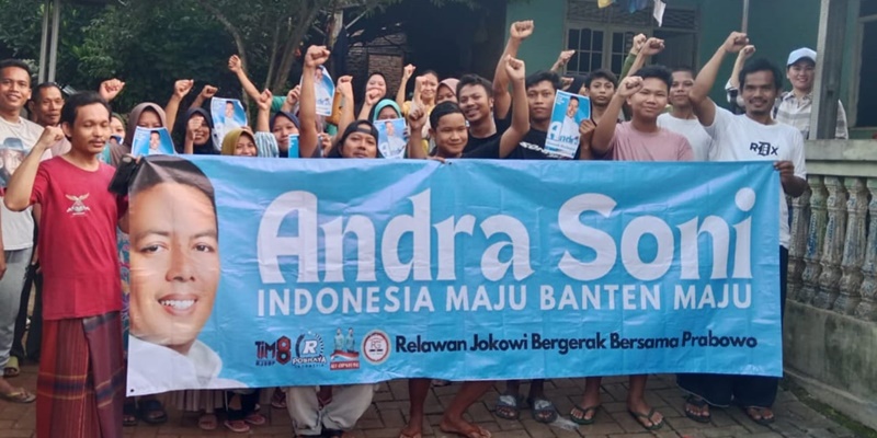 Andra Soni Dapat Dukungan Nyagub Banten dari Gen Z Serang