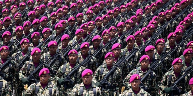 Usia Pensiun Prajurit TNI Termuda di Dunia