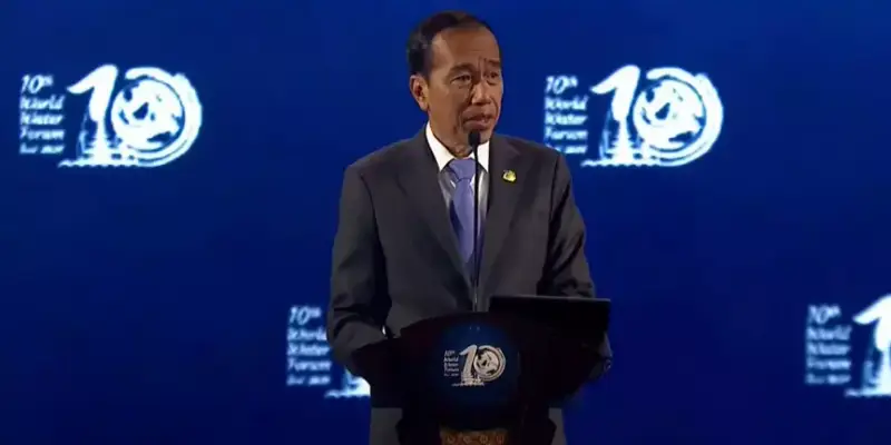 Buka WWF ke-10, Jokowi Ajak Rumuskan Pengelolaan Air Inklusif