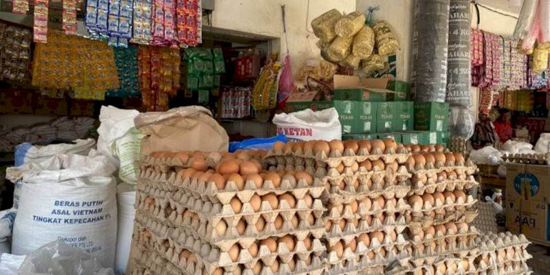 Harga Telur di Banda Aceh Masih Tinggi, Rp52 Ribu Per Papan