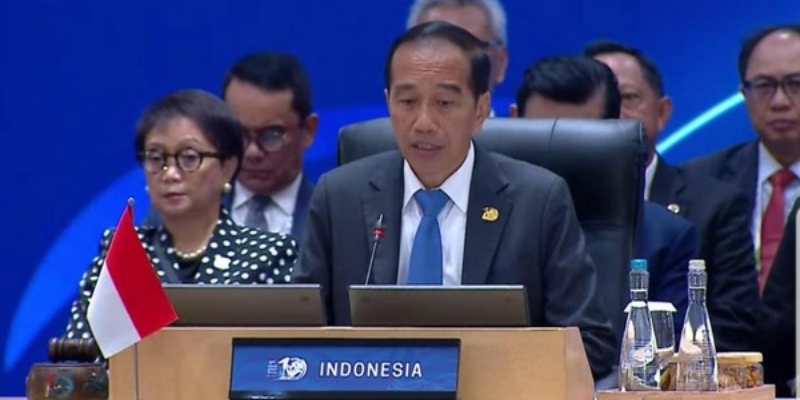 Di Bali Jokowi Paparkan Tiga Komitmen Indonesia untuk Cegah Kelangkaan Air