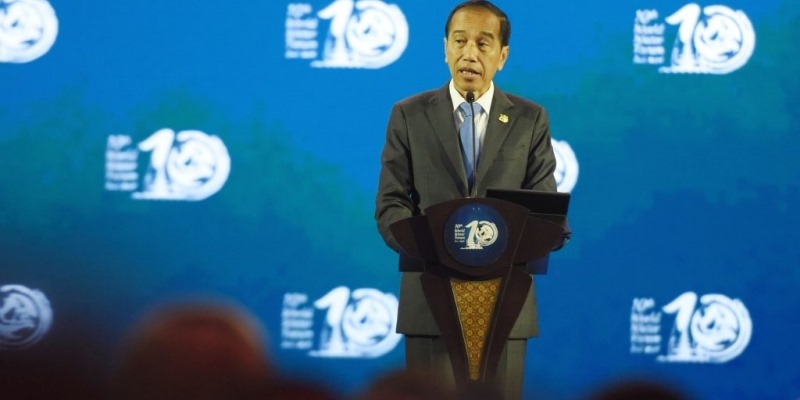 Di World Water Forum ke-10 Jokowi Ingatkan 500 Juta Petani Rentan Alami Kekeringan