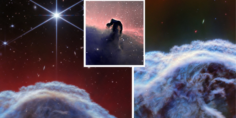 Teleskop James Webb NASA Sukses Abadikan Penampakan Nebula Kepala Kuda